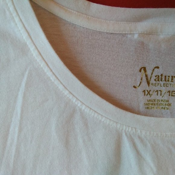 Fun Bespectacled "Rudolph Reindeer Long Sleeve Tee 1X - Picture 2 of 5